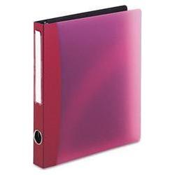 Avery-Dennison Easy Access Reference Binder, Round Ring, 1 Capacity, Burgundy (AVE15807)