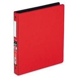 Cardinal Brands Inc. EasyOpen® Locking Round Ring Binder, Letter Size, 1 Capacity, Red (CRD18818)