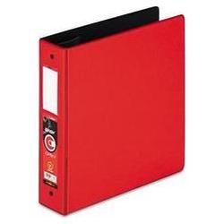 Cardinal Brands Inc. EasyOpen® Locking Round Ring Binder, Letter Size, 2 Capacity, Red (CRD18838)
