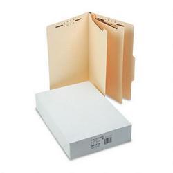 S And J Paper/Gussco Manufacturing Economy 6-Section Classification Folders, Legal Size, Manila, 25/Box (SJPS59710)