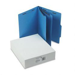 S And J Paper/Gussco Manufacturing Economy 6-Section Classification Folders, Letter Size, Blue, 25/Box (SJPS59702)