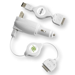 Retrak / Emerge Emerge Technologies Retractable 5-in-1 iPod Charger ETIPODCHG51