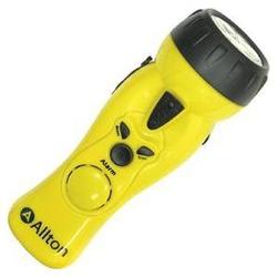 Allton Products Emergency 4 In 1 Wind-up Flashlight, Yellow Body
