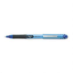 Pentel Of America EnerGel® Liquid Gel Roller Ball Pen, 0.5mm Needle Tip, Blue Ink (PENBLN15C)