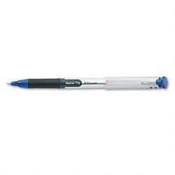Pentel Of America EnerGel® Liquid Gel Roller Ball Pen, 0.7mm Metal Tip, Blue Ink (PENBL17C)