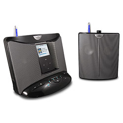 EOS Eos Wireless Speaker System for Apple iPod - Black