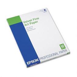 EPSON LARGE FORMAT SUPPLIES & ACCES Epson Fine Art Papers - Letter - 8.5 x 11 - 260g/m - Velvet - 20 x Sheet