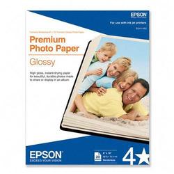 EPSON Epson Premium Glossy Photographic Papers - 8 x 10 - 252g/m - High Gloss - 20 x Sheet (S041465)