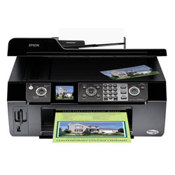 EPSON - INK JETS Epson Stylus CX9400Fax Multifunction Printer - Color Inkjet - 32 ppm Mono - 32 ppm Color - Fax, Printer, Copier, Scanner