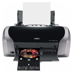 EPSON - PHOTO PRINTERS Epson Stylus Photo R200 Printer - Prints Directly on a CD or DVD!