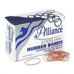 ALLIANCE RUBBER COMPANY Ergonomically Correct Boxed Rubber Bands, Size 18, Approx. 2,100, 1-lb. Box (ALL24185)