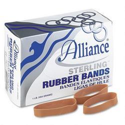 ALLIANCE RUBBER COMPANY Ergonomically Correct Boxed Rubber Bands, Size 84, Approx. 210, 1-lb. Box (ALL24845)