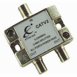 METRA ELECTRONICS CORPORATION Ethereal Premium 2 Port Splitter