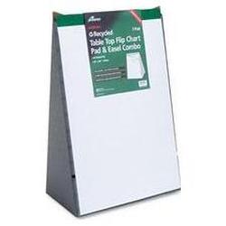 Ampad/Divi Of American Pd & Ppr Evidence® Tabletop Easel-Back Flip Chart, 20 x 28, White, 20 Sheets/Pad (AMP24022)