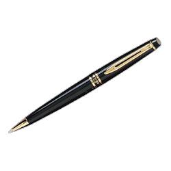 Waterman Pen/Sanford Ink Company Expert II Ballpoint Pen, Black Lacquer Barrel,Blue Ink (WTM20021W)