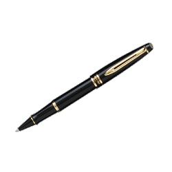 Waterman Pen/Sanford Ink Company Expert II Rollerball Pen, Black Lacquer Barrel (WTM40021W)
