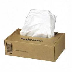 Fellowes Manufacturing Fellowes Office Shredder Waste Bag - 38 gal - 50 / Carton - Plastic - Clear (3605801)