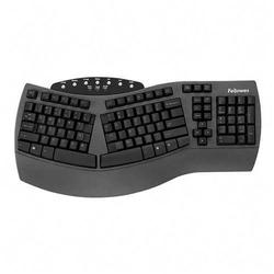 Fellowes Smart Design Keyboard - PS/2 - 111 Keys - Black (59501)