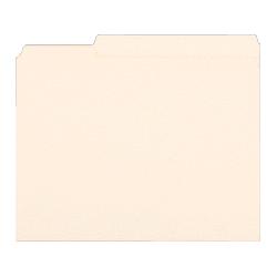 Smead Manufacturing Co. File Folder,8 Wide Tab In Right Position,11 Pt,2-Ply,Manila (SMD10396)