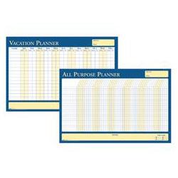 House Of Doolittle Flexible, 2-Sided All-Purpose/Vacation Plan-A-Board, 36w x 24h (HOD639)