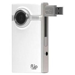 Pure Digital Technol Flip Video Ultra Series Camcorder 60-Minutes (White)