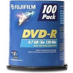 Fujifilm 16x DVD-R Media - 4.7GB - 100 Pack (25302897)