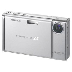 Fujifilm FinePix Z5fd 6 Megapixel Digital Camera - Silver