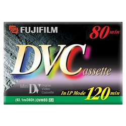 Fuji Fujifilm MiniDV Cassette - MiniDV - 80Minute