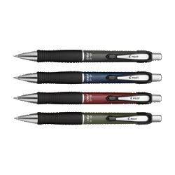 Pilot Corp. Of America G2 Pro Retractable Gel Ink Rolling Ball Pen, Fine, Black Barrel/Black Ink (PIL31147)