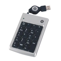 GE HO98757 Retractable Number Pad - USB
