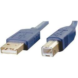 GE USB 2.0 Cable - 1 x Type A USB - 1 x Type B USB - 10ft