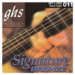 GHS Strings LJ20X Laurence Juber Signature Acoustic Guitar Strings