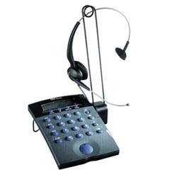 Jabra GN GN 7100 Headset Telephone - 1 x Phone Line(s) - RJ-11 Phone Line - Charcoal Black, Blue