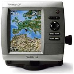 Garmin GPSMAP 520s Marine Navigator - 5 Color LCD - 12 Channels - Warm Start 15 Second