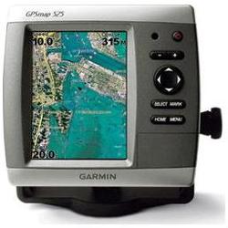 Garmin GPSMAP 525s Marine Navigator - 5 Color LCD - 12 Channels - Warm Start 15 Second