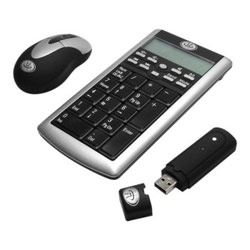 Gear Head 27-Key Wireless Numeric Keypad and 3-Button Wireless Optical Mouse