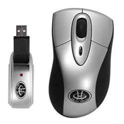 Gear Head Laser Wireless Mobile Mouse - Laser - USB, USB