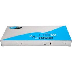 Gefen HDMI Switcher - DVD Player, STB Compatible - HDMI Video In, HDMI Video Out, Toslink S/PDIF Out