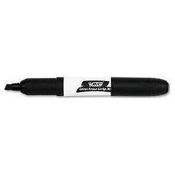 Bic Corporation Great Erase Grip™ XL Whiteboard Marker, Chisel Tip, Black (BICGDEM11BK)