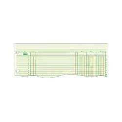 Wilson Jones/Acco Brands Inc. Green Columnar Sheets, Single Page Format, 12 Columns, 11x14, 100/Pack (WLJG3012A)