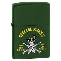 Zippo Green Matte, Special Forces
