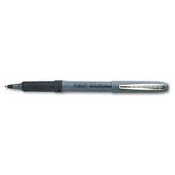 Bic Corporation Grip Roller Ball Pen with Strong Metal Point, Micro Fine, 0.5mm Point, Black Ink (BICGREM11BK)