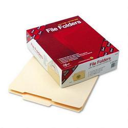 Smead Manufacturing Co. Guide Height Manila Folders, Double-Ply, 2/5 Cut Right of Center, Letter, 100/Bx (SMD10376)