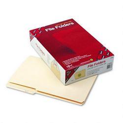 Smead Manufacturing Co. Guide Height Manila Folders, Double-Ply, 2/5 Cut Rt. Tab, Printed, Legal, 100/Bx (SMD15388)