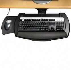 Hon Company HON Articulating Keyboard Platform with Mouse Pad - 21 x 10.5 - Black