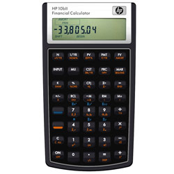 HEWLETT PACKARD HP 10BII Financial Calculator