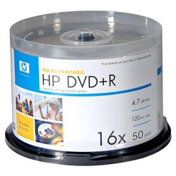 HEWLETT PACKARD - MEDIA SAP HP 16x DVD+R Media - 4.7GB - 50 Pack (DRJPW044)