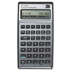 HEWLETT PACKARD HP 17BII+ 2-line Display Financial Calculator