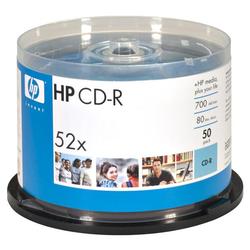 HP 52x CD-R Media - 700MB - 50 Pack (10018)