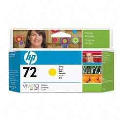 HEWLETT PACKARD - INK SAP HP 72 Yellow Ink Cartridge For Designjet T610 and T1100 Printers - Yellow
